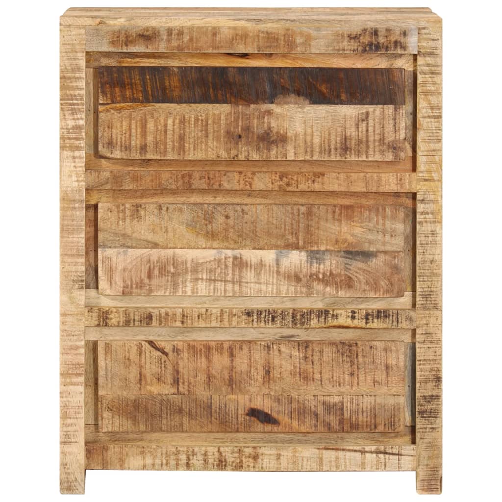 Ladekast 60x33x75 cm massief mangohout