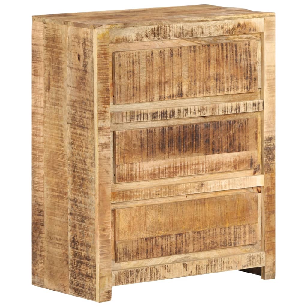 Ladekast 60x33x75 cm massief mangohout