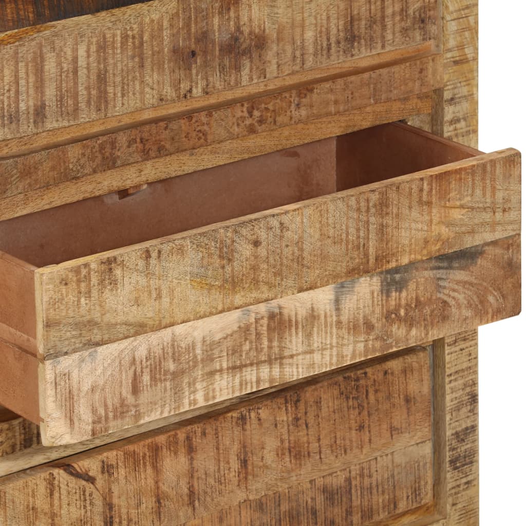 Ladekast 60x33x75 cm massief mangohout