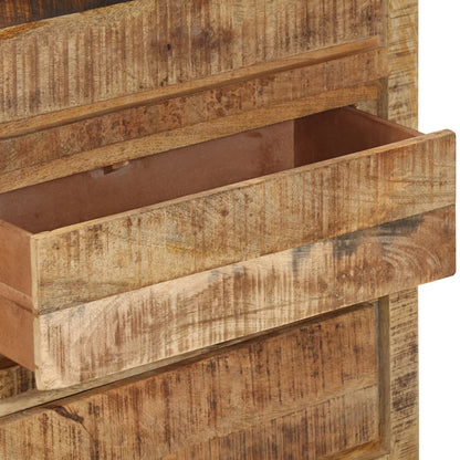 Ladekast 60x33x75 cm massief mangohout