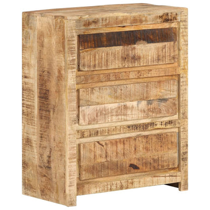 Ladekast 60x33x75 cm massief mangohout