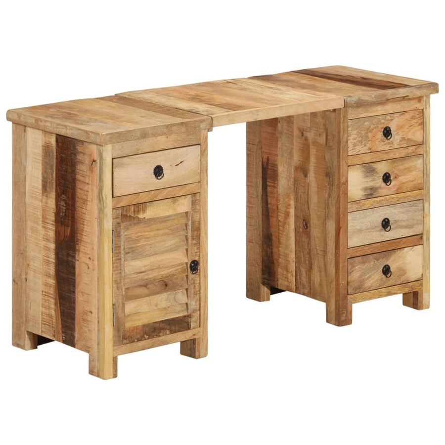 Bureau 140X50X77 Cm massief mangohout