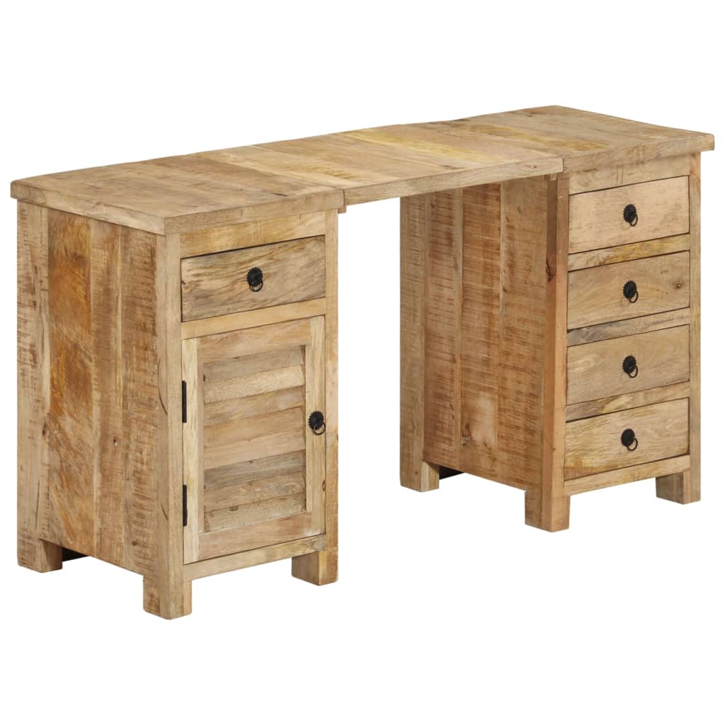 Bureau 140X50X77 Cm massief mangohout
