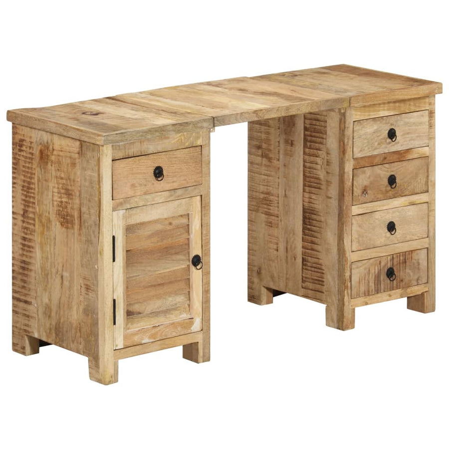 Bureau 140X50X77 Cm massief mangohout