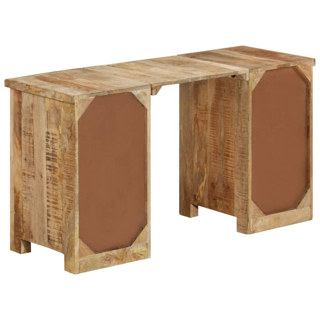 Bureau 140X50X77 Cm massief mangohout