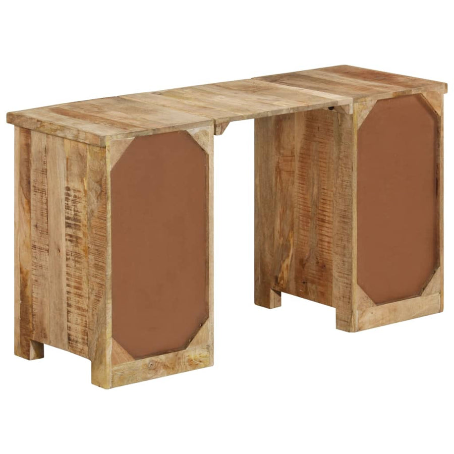 Bureau 140X50X77 Cm massief mangohout