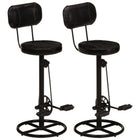 Bar Stools Genuine Goat Leather 44 x 44 x 109 cm