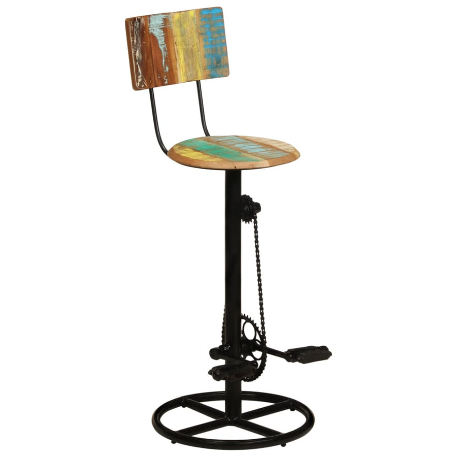 Barkrukken Massief Gerecycled Hout 44 x 44 x 112 cm