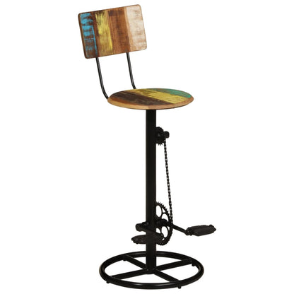 Barkrukken Massief Gerecycled Hout 44 x 44 x 112 cm