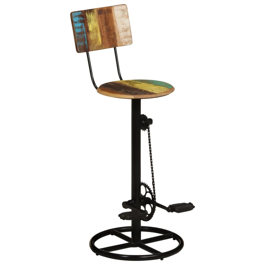 Barkrukken Massief Gerecycled Hout 44 x 44 x 112 cm
