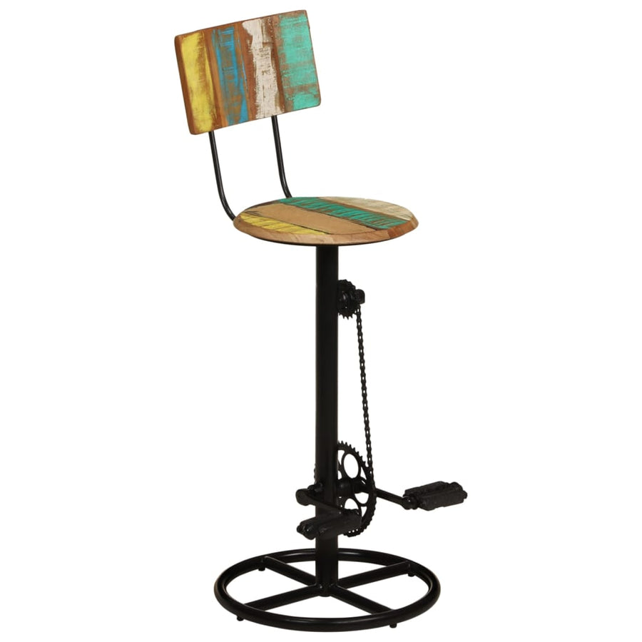 Barkrukken Massief Gerecycled Hout 44 x 44 x 112 cm