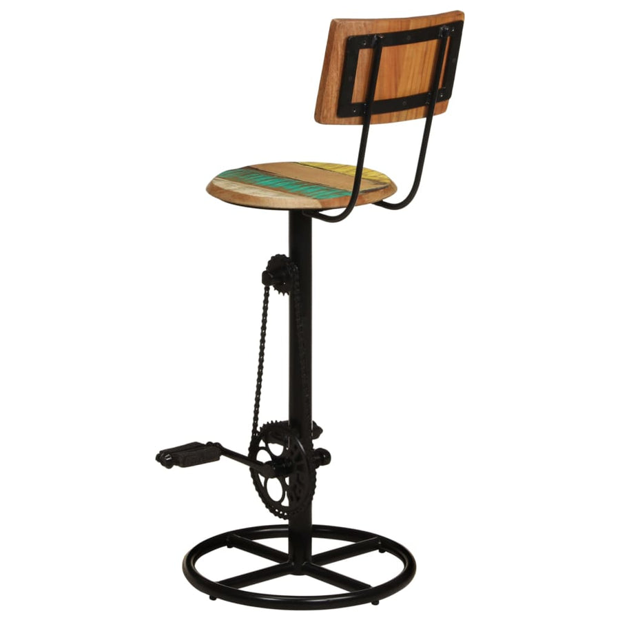 Barkrukken Massief Gerecycled Hout 44 x 44 x 112 cm