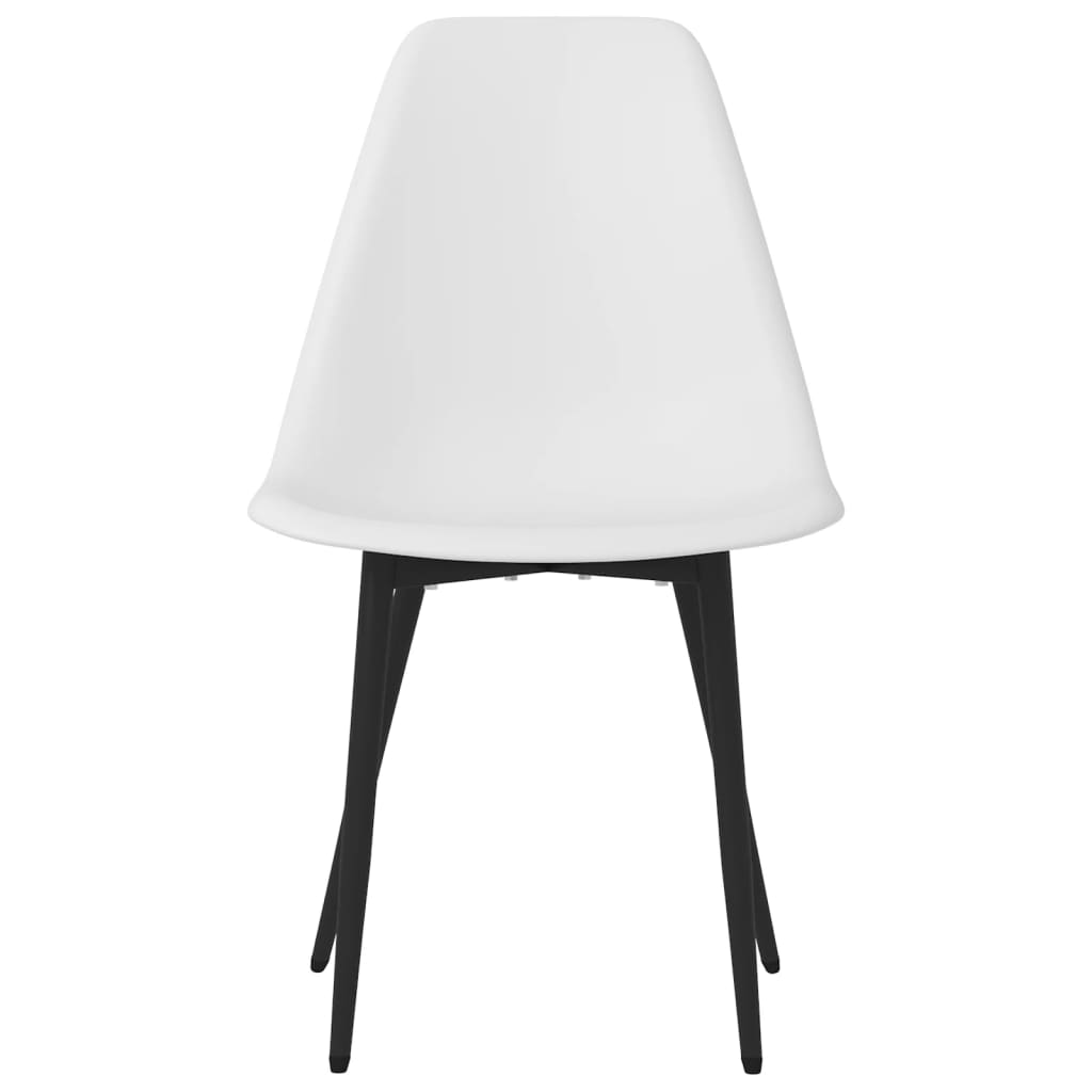 Eetkamerstoelen Pp 6 Wit