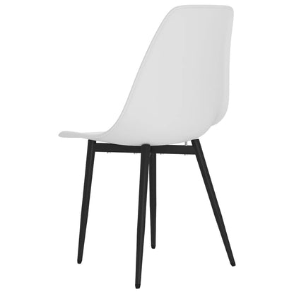 Eetkamerstoelen Pp 6 Wit