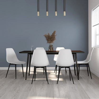 Eetkamerstoelen Pp 6 Wit