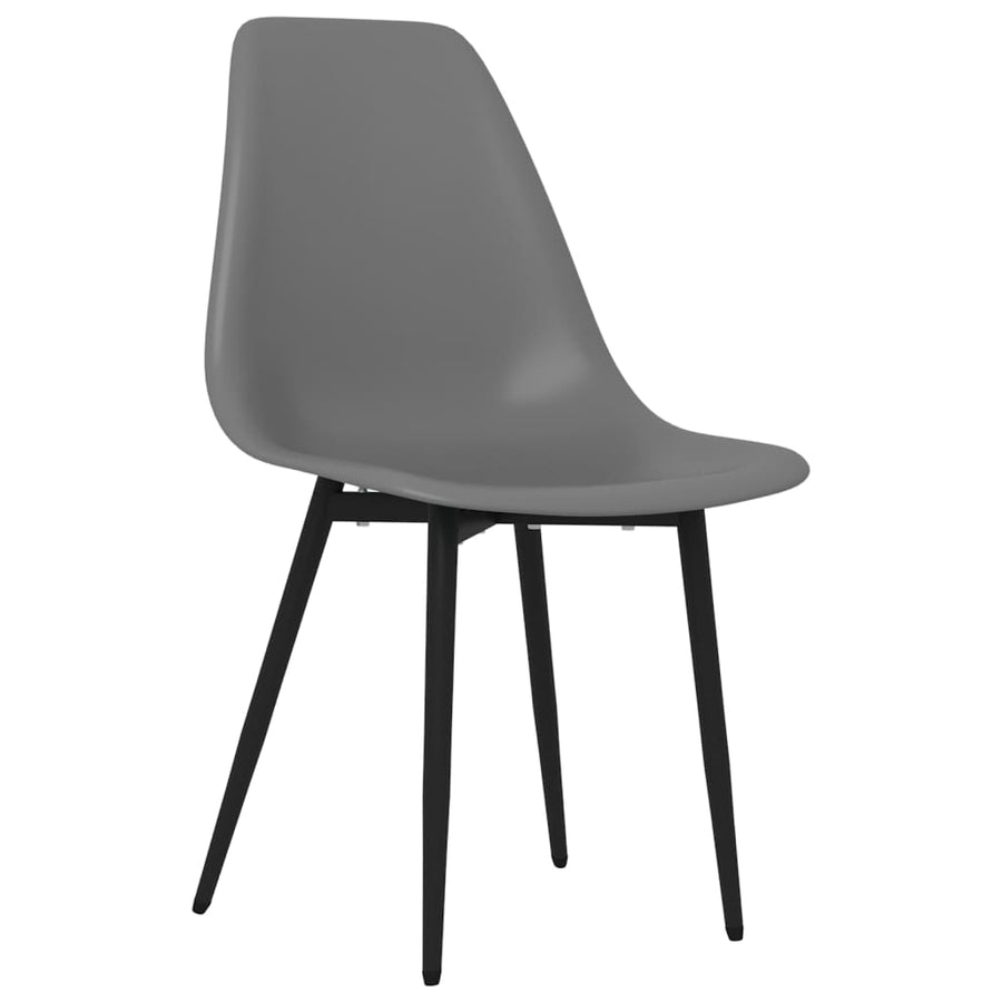 Eetkamerstoelen Pp 6 Grijs