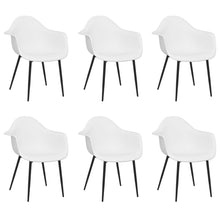 Eetkamerstoelen Pp 6 Wit