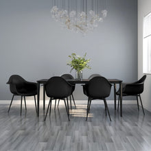 Eetkamerstoelen Pp 6 Zwart