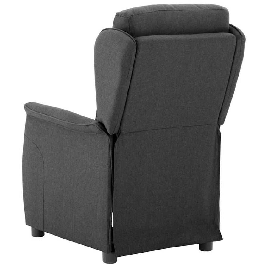 Ligstoel Donkergrijs 67.5 x 93.5 x 101.5 cm Stof