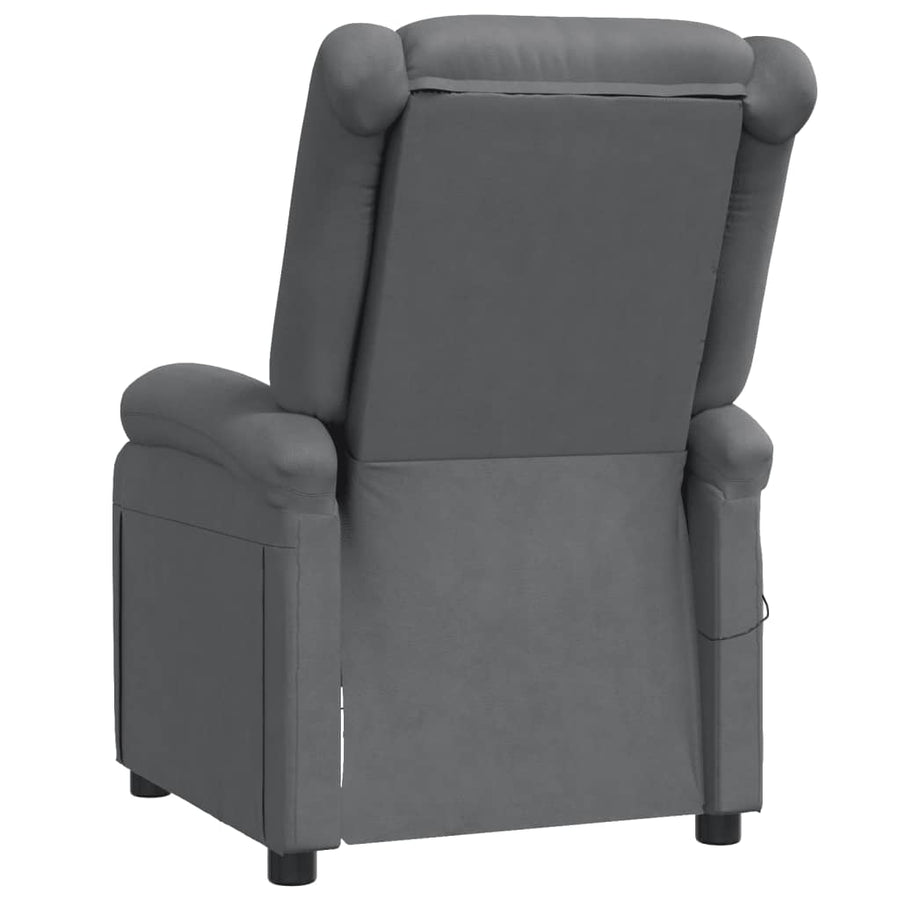 Massagestoel Kunstleer Grijs