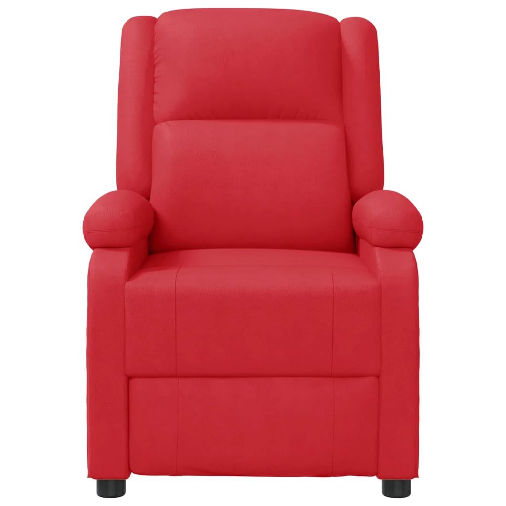 Massagestoel Kunstleer Rood