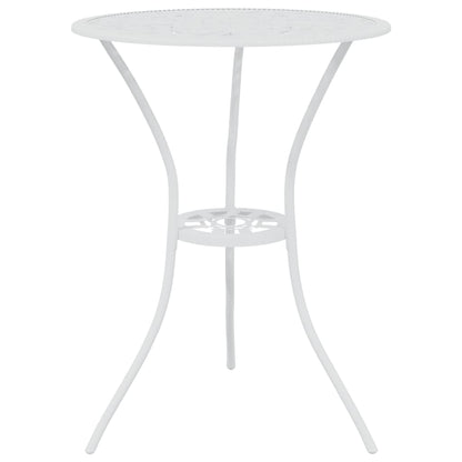 3-Delige Bistroset Gietaluminium Wit