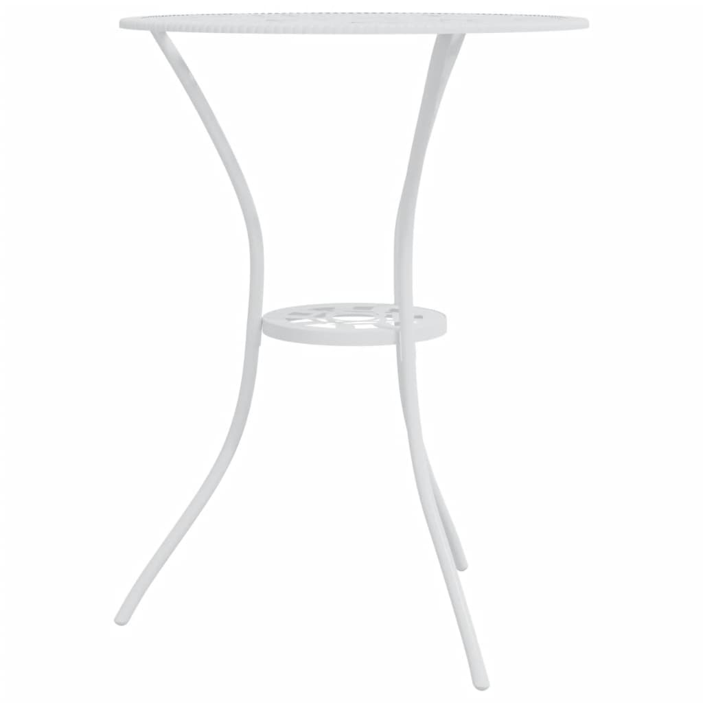 3-Delige Bistroset Gietaluminium Wit
