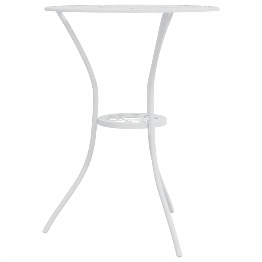 3-Delige Bistroset Gietaluminium Wit