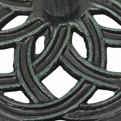 Parasolvoet 44X44X31 Cm Gietijzer Ø 44 x 31 cm Groen