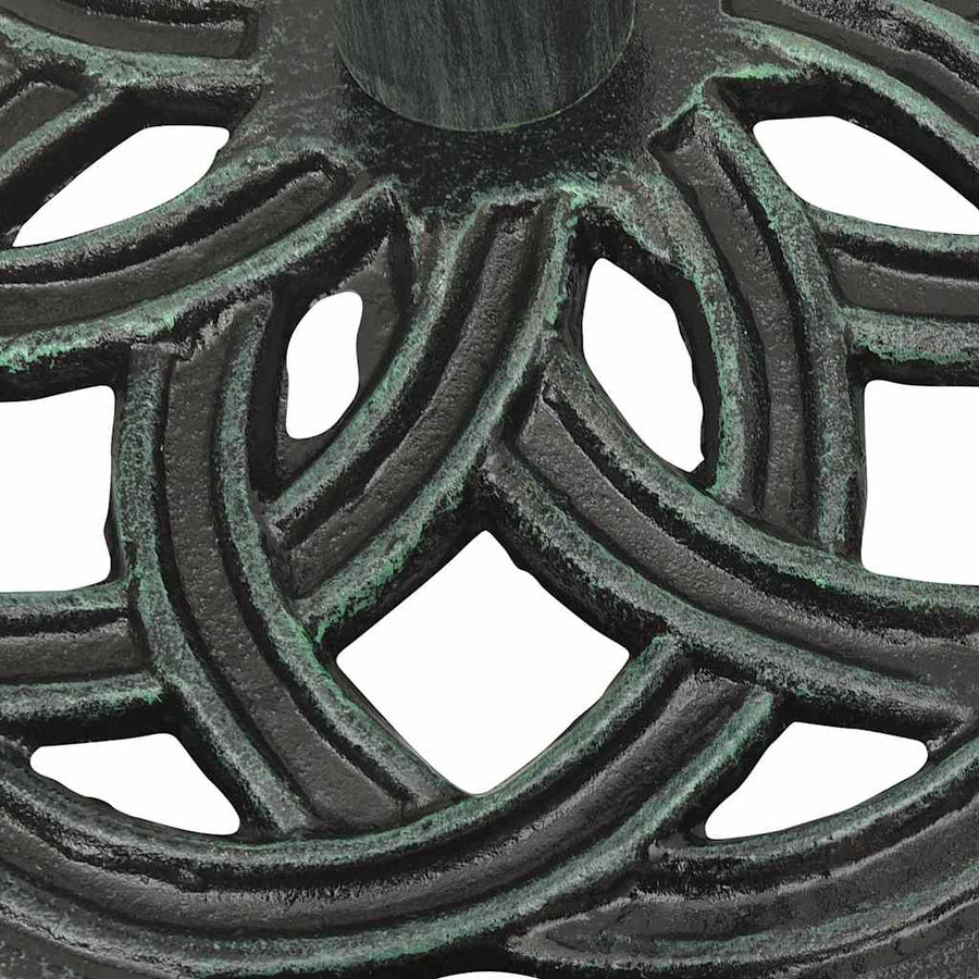 Parasolvoet 44X44X31 Cm Gietijzer Ø 44 x 31 cm Groen