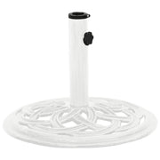 Parasol Base 44x44x31 cm Cast Iron White