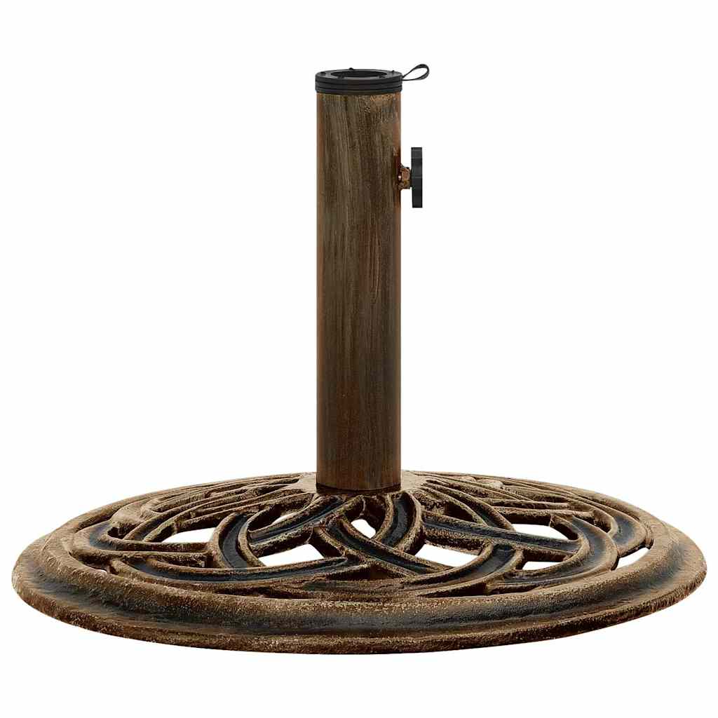 Parasolvoet 44X44X31 Cm Gietijzer Kleurig Ø 44 x 31 cm Brons