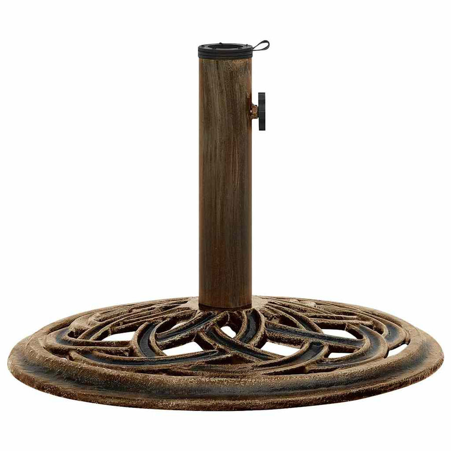 Parasolvoet 44X44X31 Cm Gietijzer Kleurig Ø 44 x 31 cm Brons