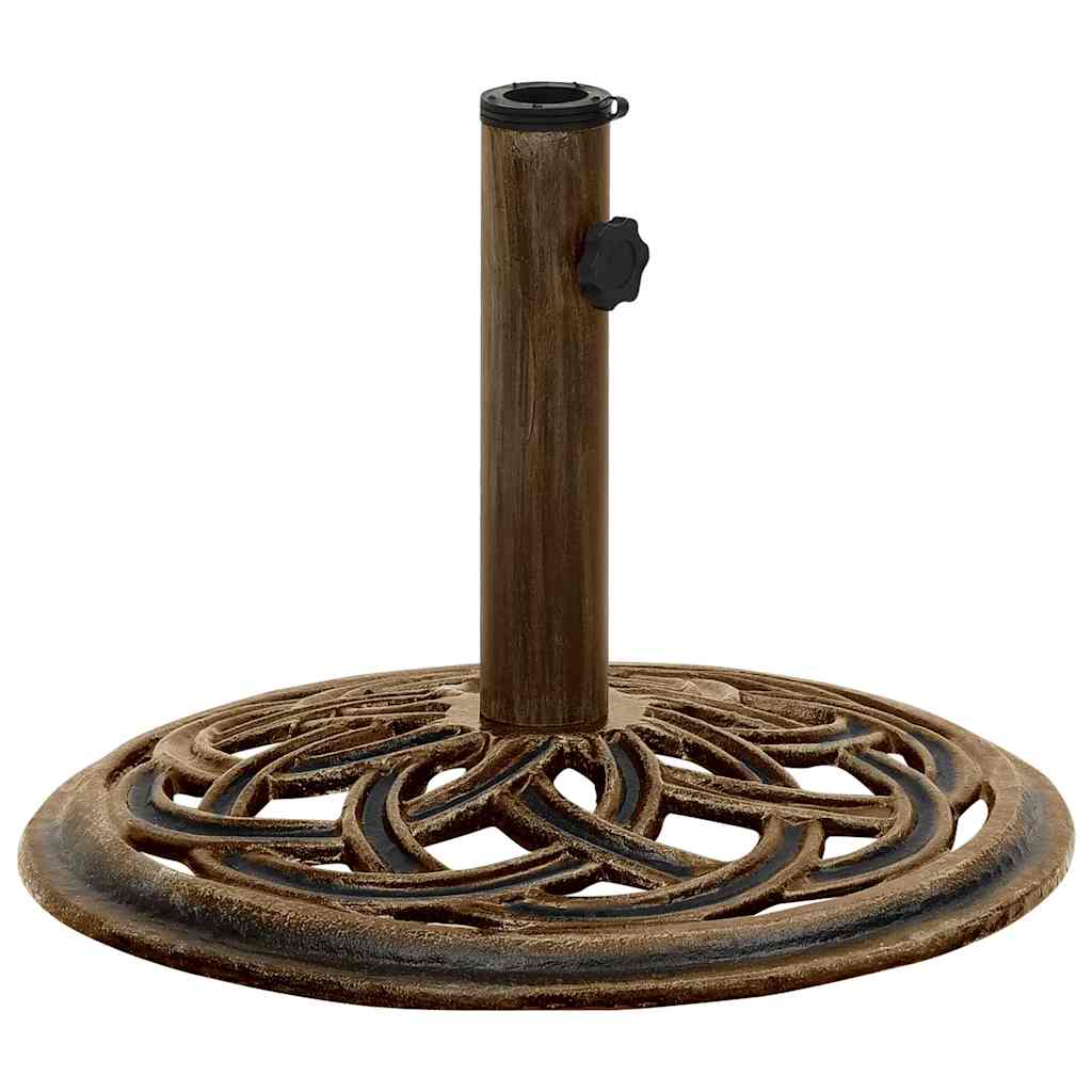 Parasolvoet 44X44X31 Cm Gietijzer Kleurig Ø 44 x 31 cm Brons