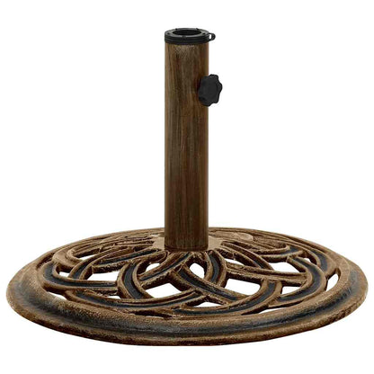Parasolvoet 44X44X31 Cm Gietijzer Kleurig Ø 44 x 31 cm Brons