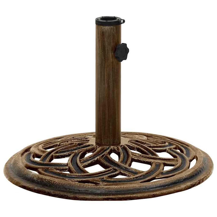 Parasolvoet 44X44X31 Cm Gietijzer Kleurig Ø 44 x 31 cm Brons