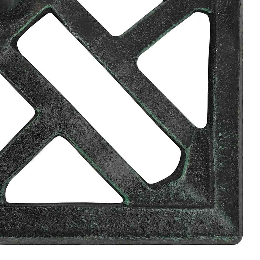 Parasolvoet Gietijzer 44 x 44 x 31 cm Groen
