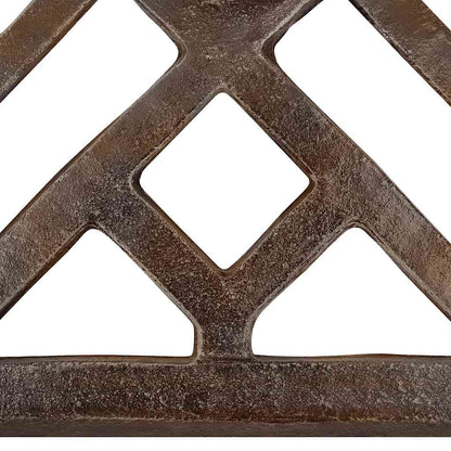 Parasolvoet Gietijzer Kleurig 44 x 44 x 31 cm Brons