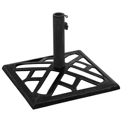Parasolvoet Gietijzer 44 x 44 x 31 cm Zwart