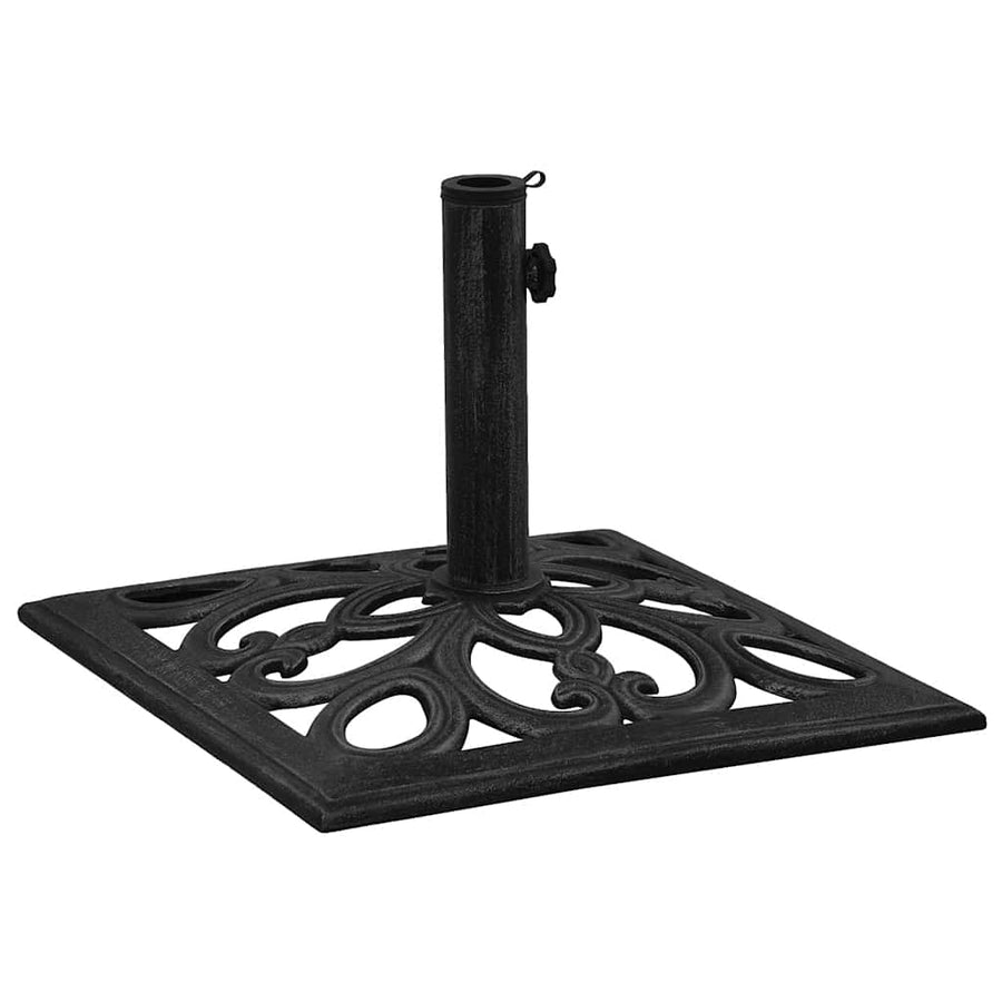 Parasolvoet Gietijzer 47 x 47 x 33 cm Zwart