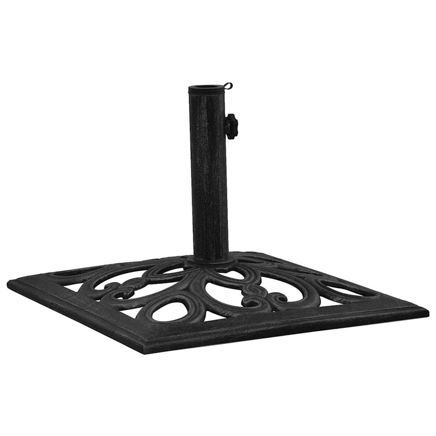 Parasolvoet Gietijzer 47 x 47 x 33 cm Zwart