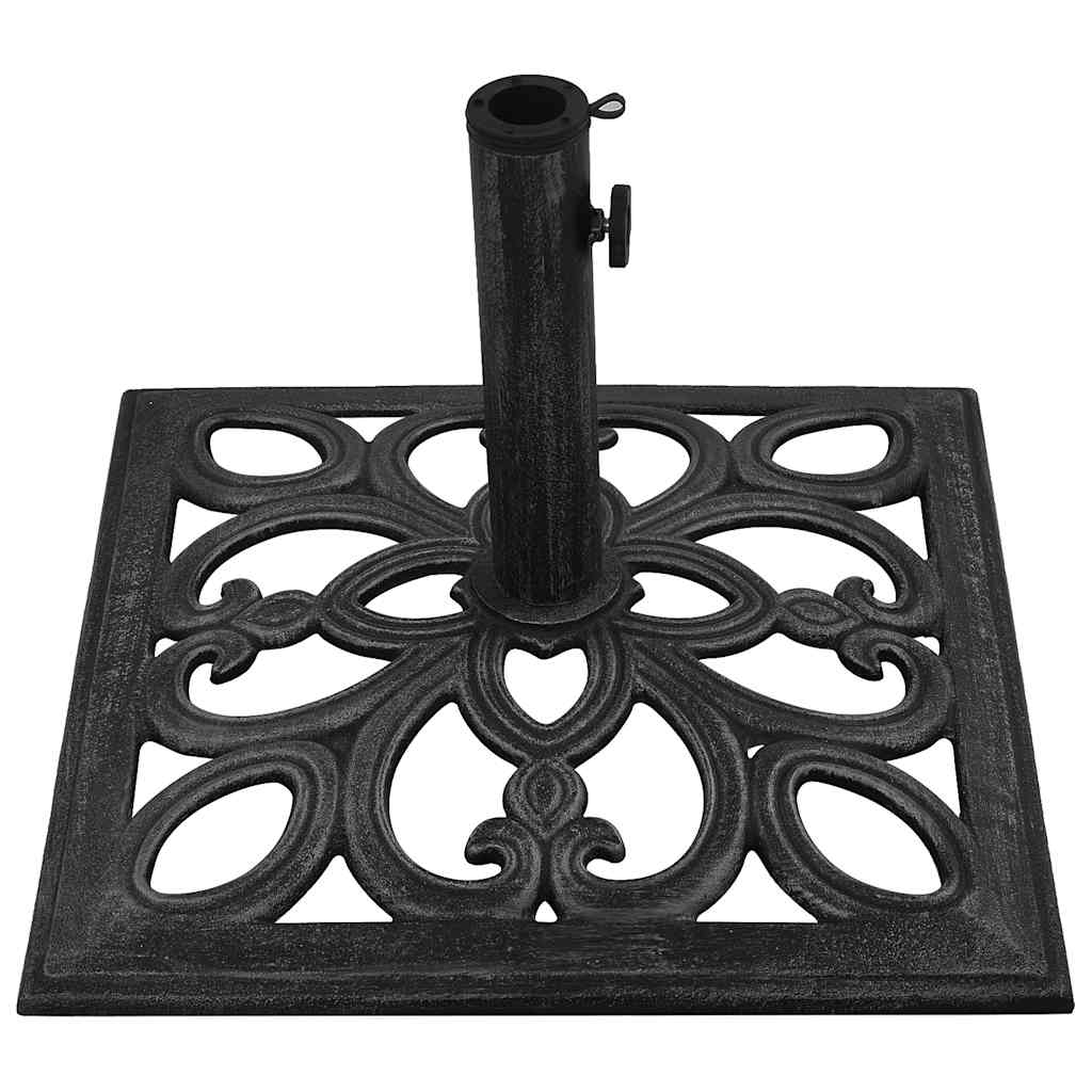 Parasolvoet Gietijzer 47 x 47 x 33 cm Zwart