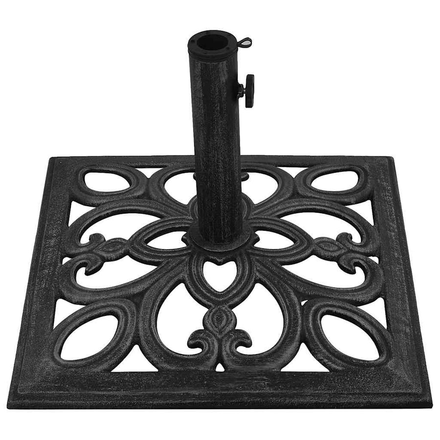 Parasolvoet Gietijzer 47 x 47 x 33 cm Zwart