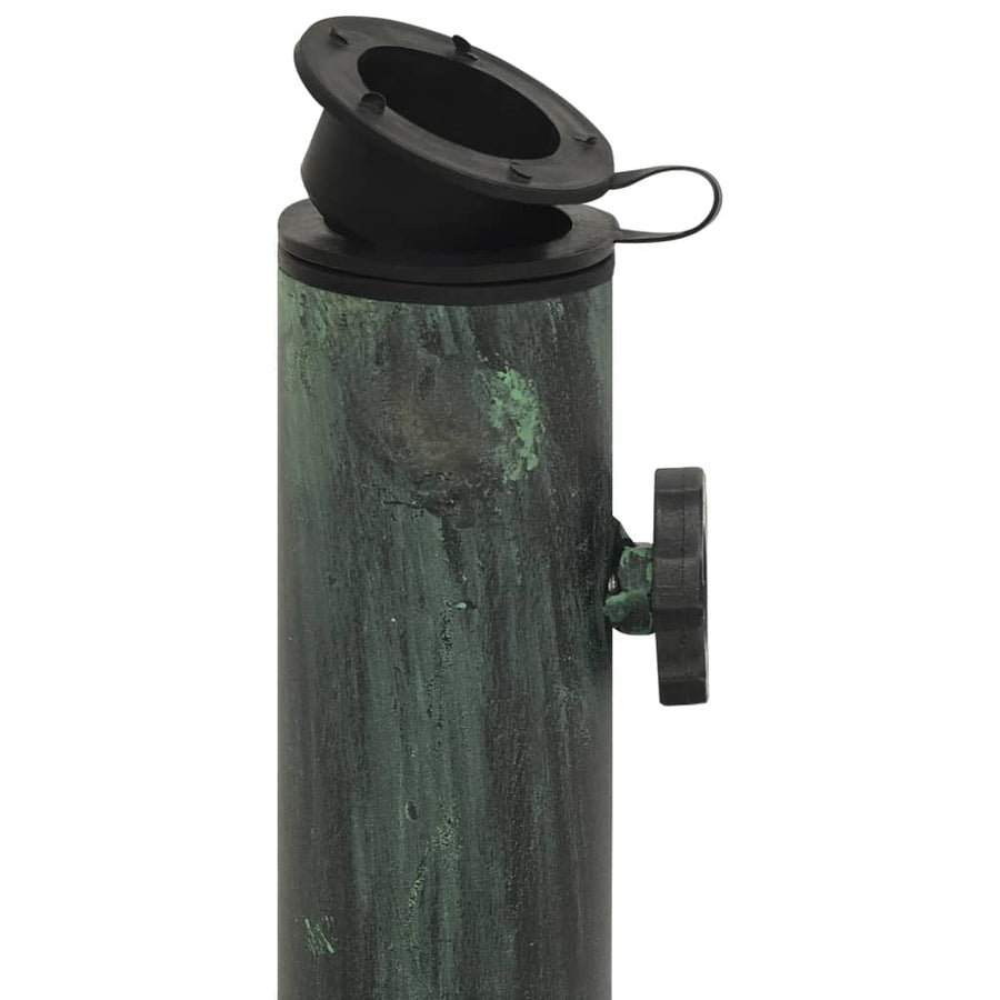 Parasolvoet 40X40X32 Cm Gietijzer Ø 40 x 32 cm Groen