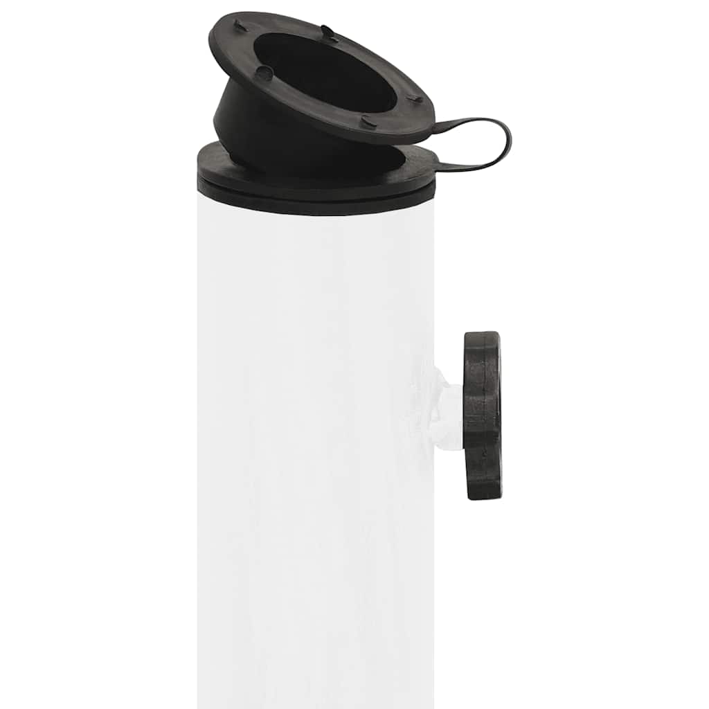Parasolvoet 40X40X32 Cm Gietijzer Ø 40 x 32 cm Wit