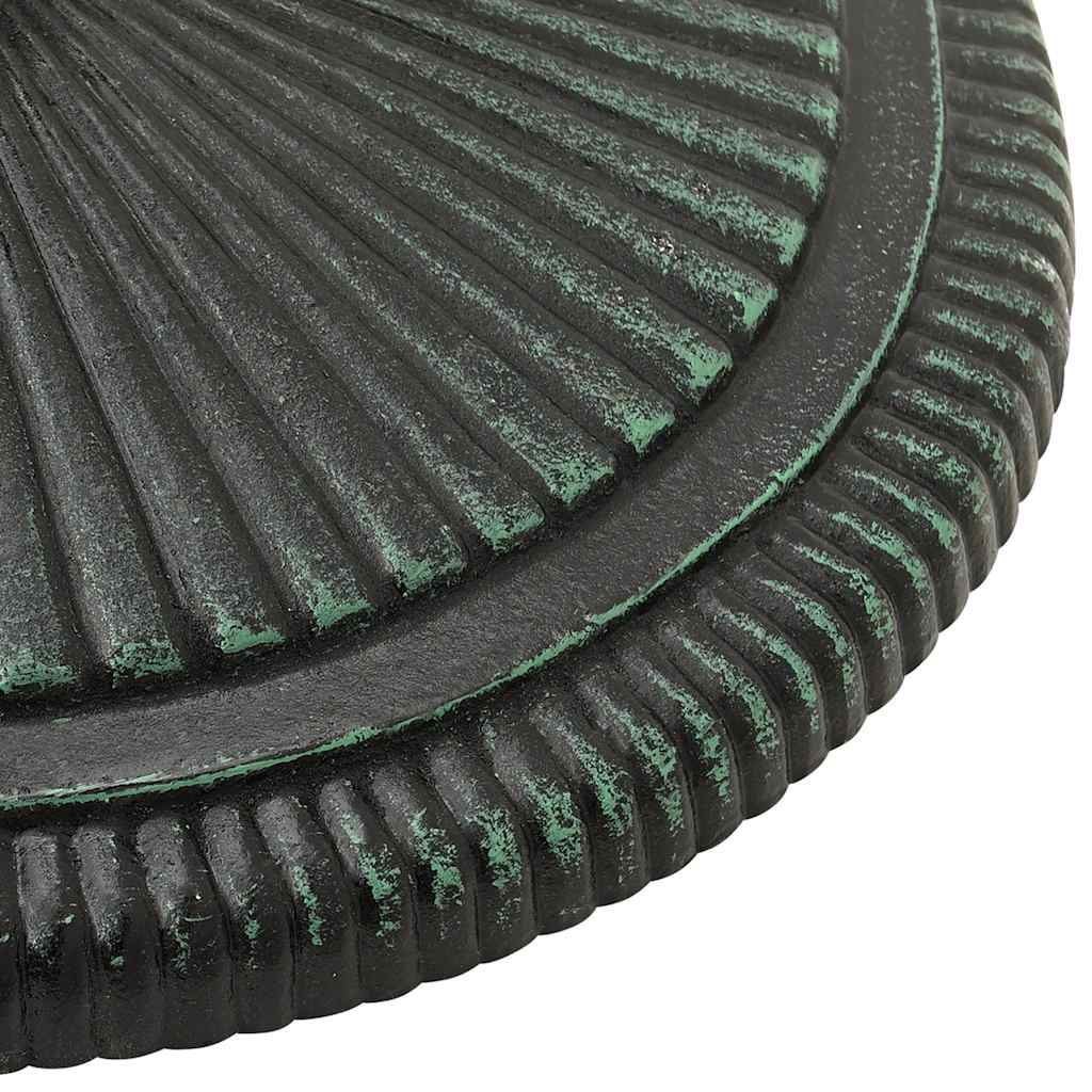 Parasolvoet Gietijzer 45 x 45 x 30 cm Groen