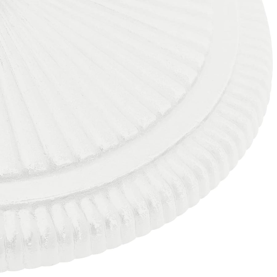 Parasolvoet Gietijzer 45 x 45 x 30 cm Wit