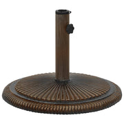 Parasolvoet 45x45x30 cm gietijzer brons