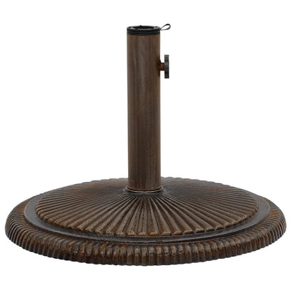 Parasolvoet Gietijzer Kleurig 45 x 45 x 30 cm Brons