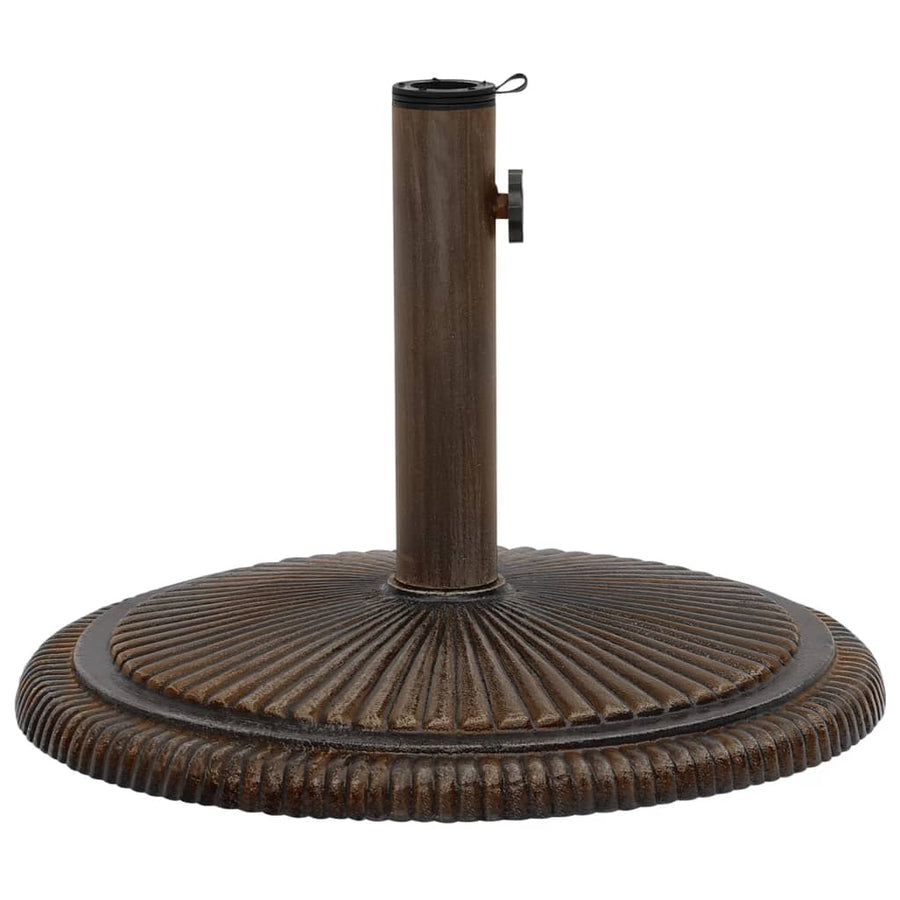 Parasolvoet Gietijzer Kleurig 45 x 45 x 30 cm Brons